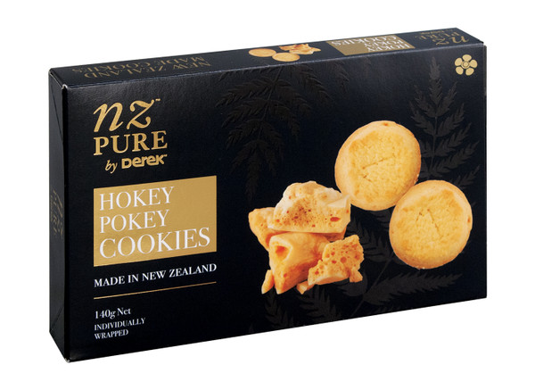 Small box of individually wrapped Cookies - Hokey Pokey