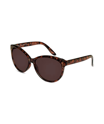 Sunglasses - Sunday with mocha animal print frame