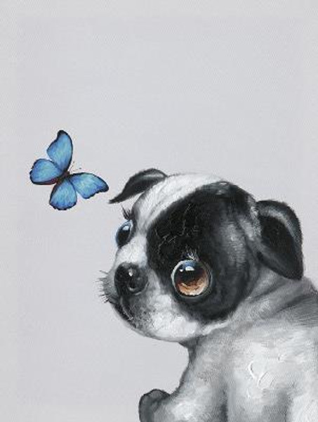 Bluey and Bell 30 x 40 Canvas Art