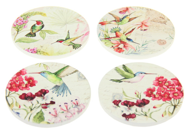 Hummingbird Coaster Set Of 4