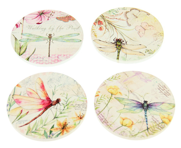 Dragonfly Coaster Set Of 4