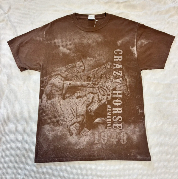 Crazy Horses 1948 Brown Vintage Tee