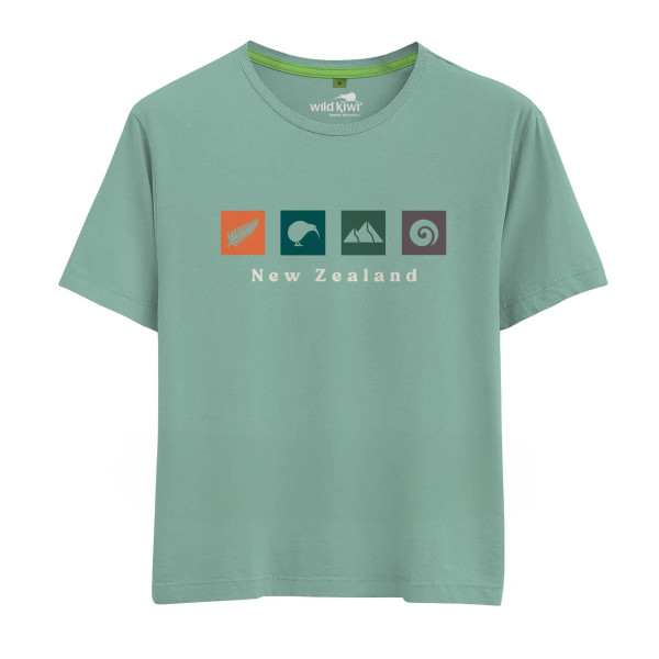 NZ Icons Womens T-shirt