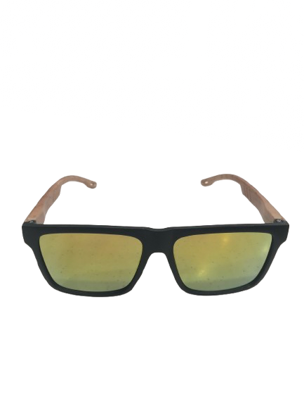 Retro style sunglases with bamboo arms - various colours