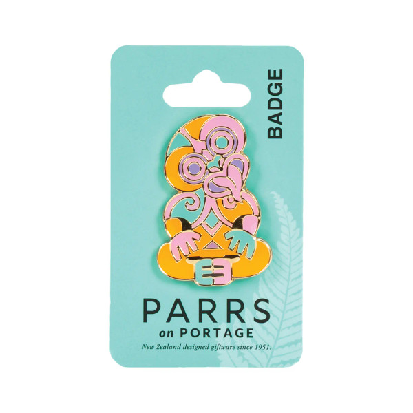 Colourful Tiki Badge