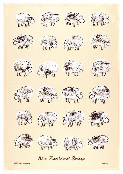NZ Sheep Tea Towel | 100% cotton