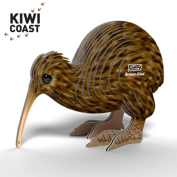standing kitset 3D NZ Brown Kiwi