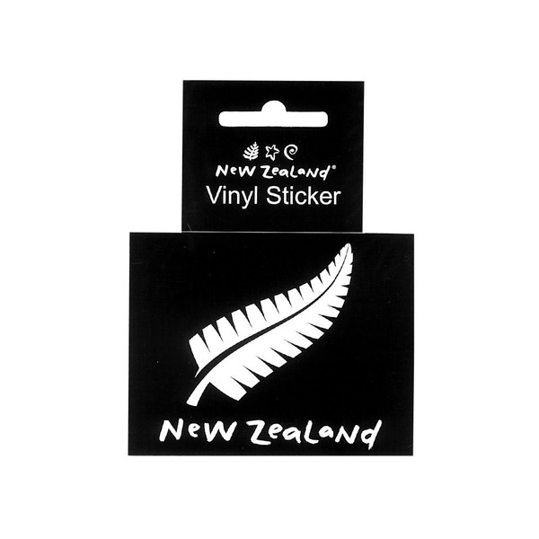 Vinyl Sticker NZ Fern 82mm