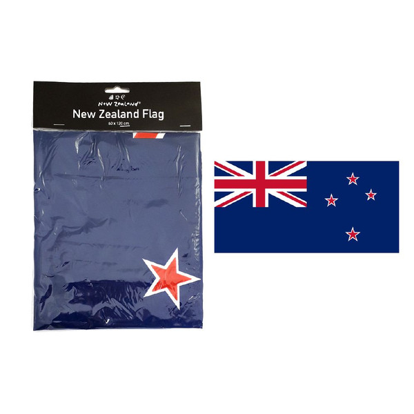 NZ Flag 60cm x 120cm | 2 grommets