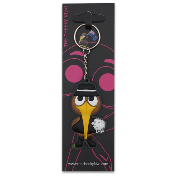 Kiwi Farmer Keyring