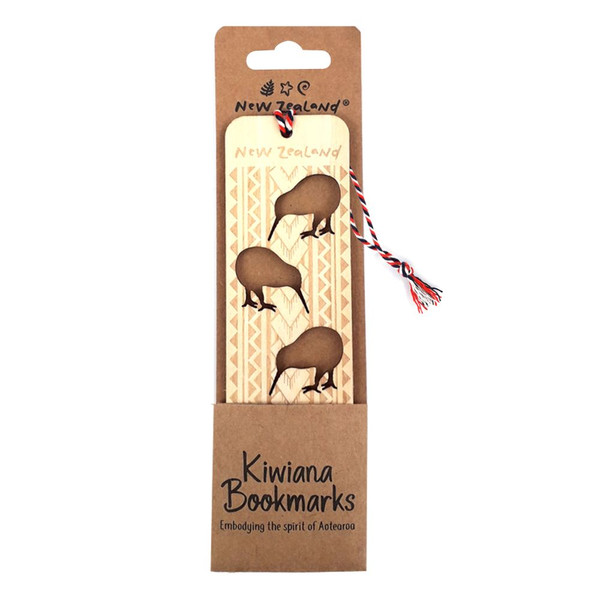 Bookmark NZ Kiwi 13cm laser cut
