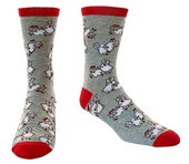 Shagging Sheep novelty crew socks, one size 7–12
