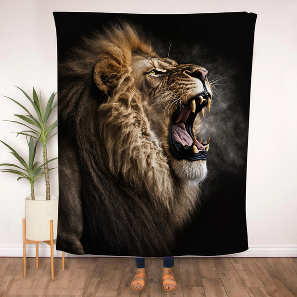 Roaring Lion Blanket