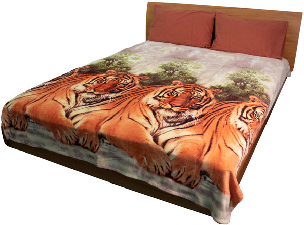 Printed Polar Fleece Blanket-4 Designs