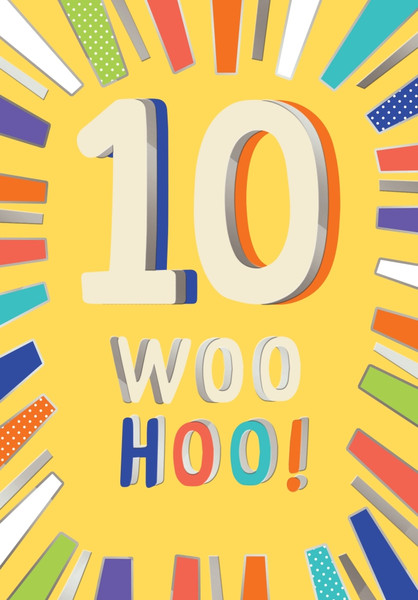 Birthday Card-10 Woo Hoo!