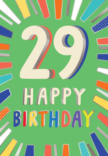 Birthday Card-29 Happy Birthday