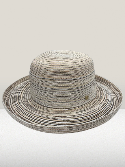 Multi-toned adjustable sun hat