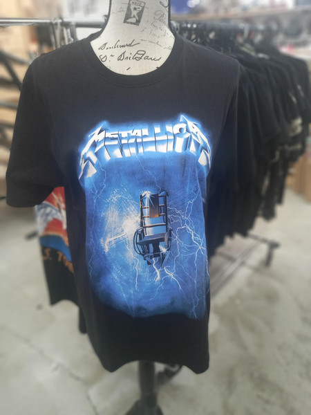 Metallica T-Shirt - Ride the Lightning imagery - Front
