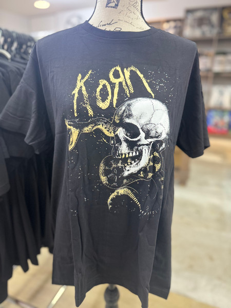 Korn T-Shirt | Skull And Snake