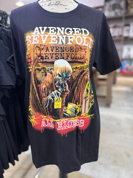 Avenged Seven Fold T-Shirt | All Excuess | Large