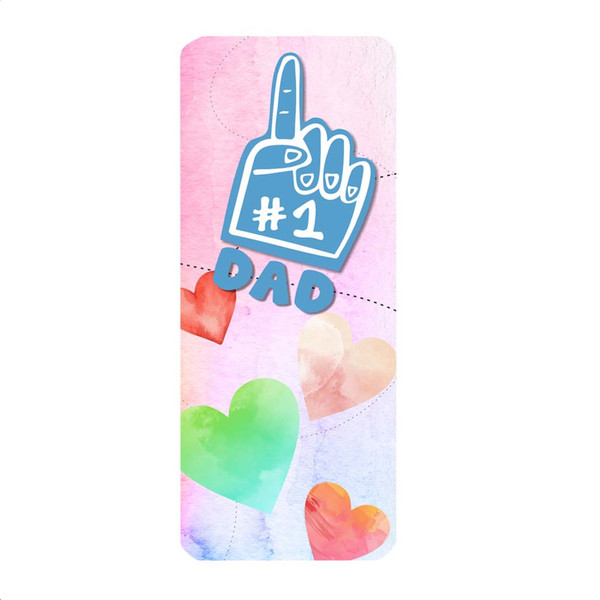 Bamboo bookmark - #1 Dad