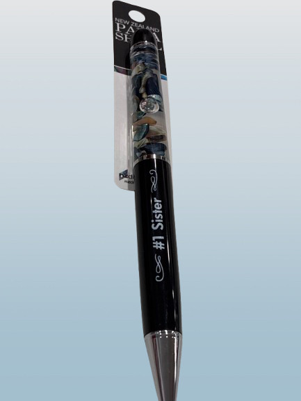 #1 Sister Paua Shell Pen | NZ Souvenir Gift