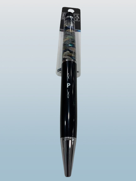 P Paua Shell Pen | NZ Souvenir Gift
