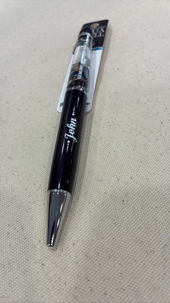John Paua Shell Pen | NZ Souvenir Gift | Bold Letter Cursive
