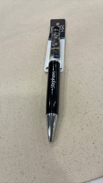 Stephen Paua Shell Pen | NZ Souvenir Gift | Cursive