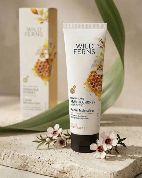 Wild Ferns Manuka Honey Facial Moisturiser SPF30
