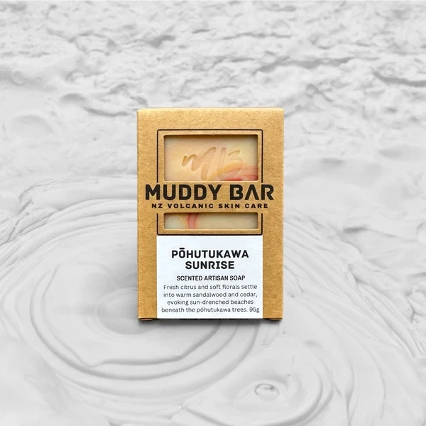 NZ Volcanic Clay Soap - Pohutukawa Sunrise fragrance
