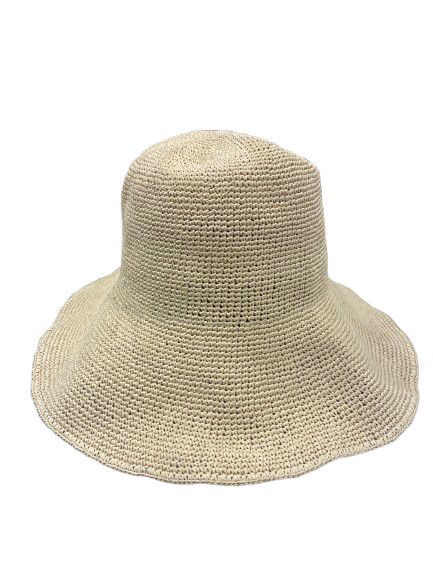 Natural Woven Straw Hat