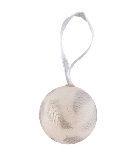 Special for Anthea | Silver Fern Bauble Plus Overseas Postage