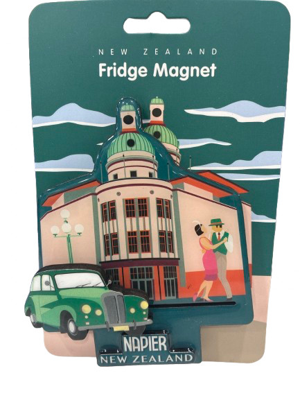 Napier NZ magnet with sliding car