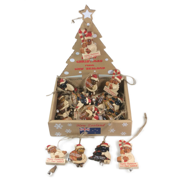 Wooden 2D Hanging Christmas Sheep