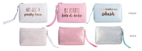 Glamour Make Up Bags (12 x 17 x3)