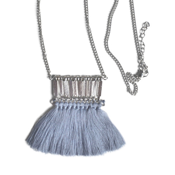 Long Necklace Art Deco style tassel drop (comes in 5 colours)