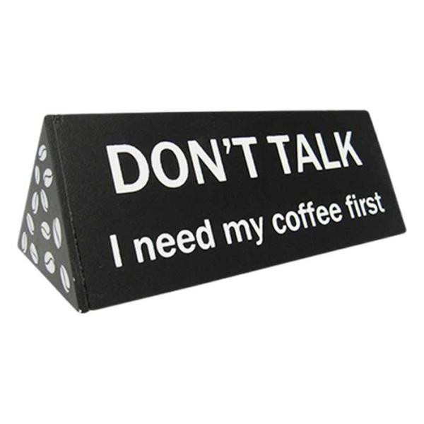Coffee desk Dialler - just turn to the most appropriate message