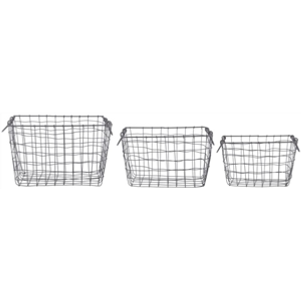 Wire Basket rectangle (3 sizes)