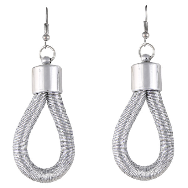 Light weight metal earring hoop (comes in 3 colours)