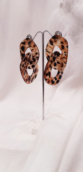 Resin Earring Style 13707