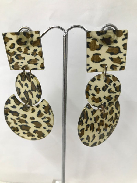 Resin Earring Style 13689