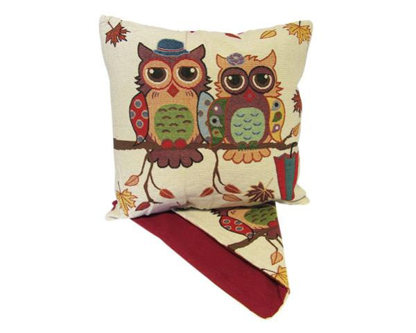 Cushion Cover - Mr & Mrs Owl