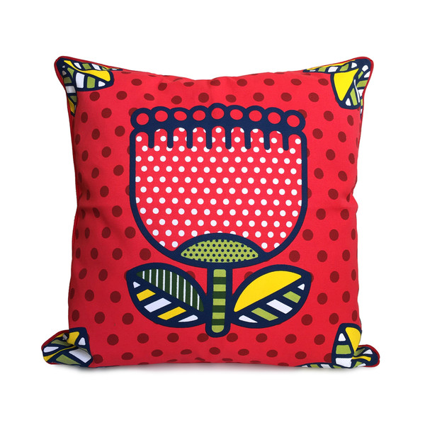 Pop Pohutukawa - Cushion Cover