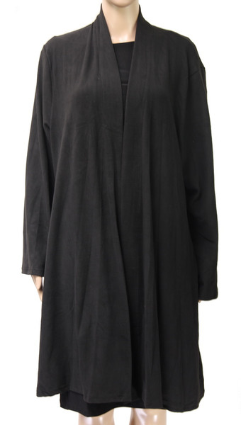 Solid colour coat cape - black (comes in 2 sizes)