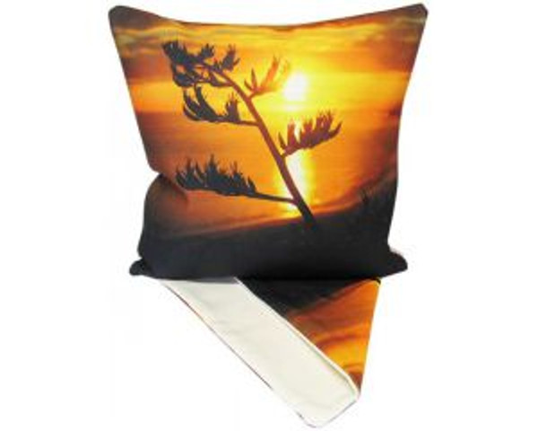 NZ Sunrise Flax-  cushion cover