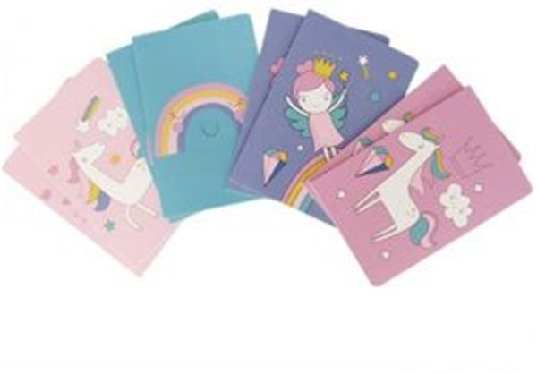Princess, Rainbow or Unicorn Notebook - price per notebook