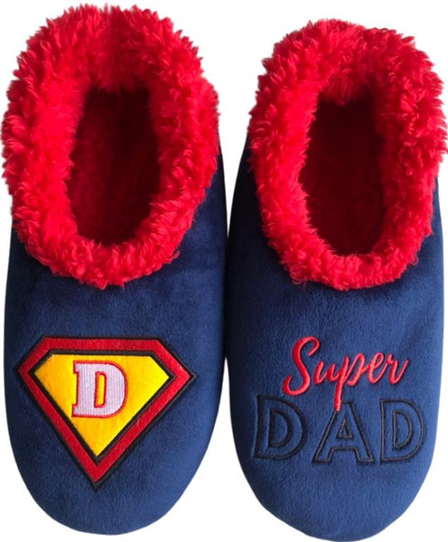 Super Dad Slumbies slippers ( 4 x sizes )