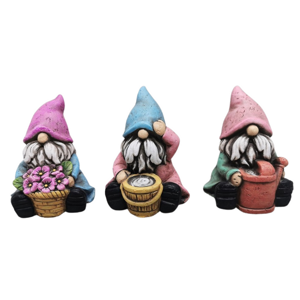 Cement gnome 10cm tall  (price per gnome)