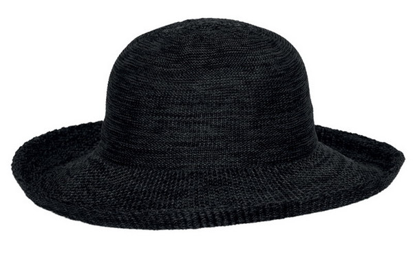 Classic breton Lined hat black seafoam